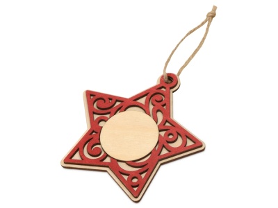 Подвеска деревянная Звезда Подвеска деревянная Звезда