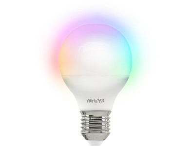 Умная лампочка HIPER IoT LED A1 RGB Умная лампочка HIPER IoT LED A1 RGB