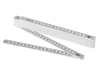 Складная линейка длиной 2м, белый Складная линейка длиной 2м, белый