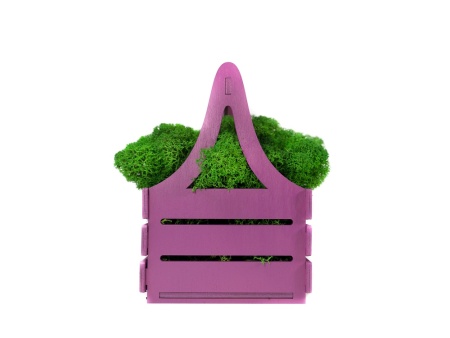 Композиция Корзинка со мхом Композиция Корзинка со мхом