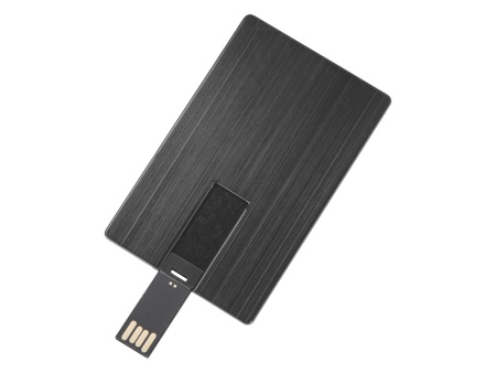 USB-флешка на 16 Гб Card Metal в виде металлической карты USB-флешка на 16 Гб Card Metal в виде металлической карты