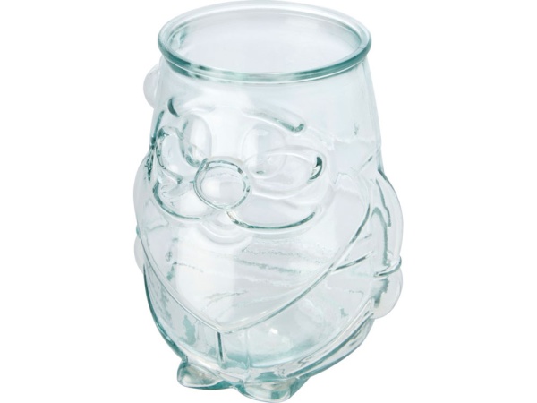 Подставка для чайной свечи Nouel из переработанного стекла, прозрачный Подставка для чайной свечи Nouel из переработанного стекла, прозрачный