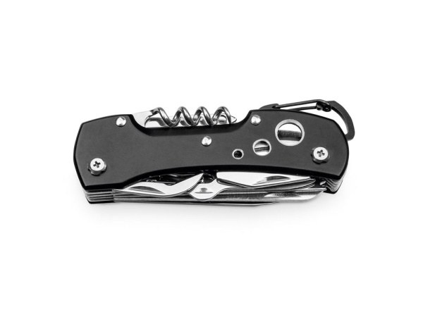 WILD. Многофинциональный карманный нож из нержавеющей стали, Черный WILD. Многофинциональный карманный нож из нержавеющей стали, Черный