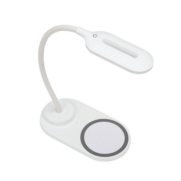 Настольная лампа с беспроводной зарядкой Duos Настольная лампа с беспроводной зарядкой Duos