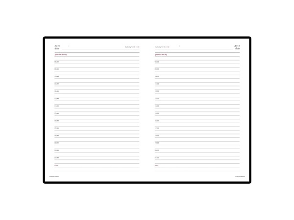 Ежедневник недатированный А6+ Sidney Nebraska