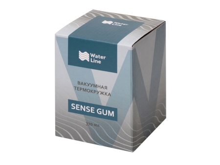Вакуумная термокружка Sense Gum, непротекаемая крышка, soft-touch Вакуумная термокружка Sense Gum, непротекаемая крышка, soft-touch