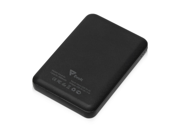 Беспроводной внешний аккумулятор Grind Air, 5000 mAh Беспроводной внешний аккумулятор Grind Air, 5000 mAh