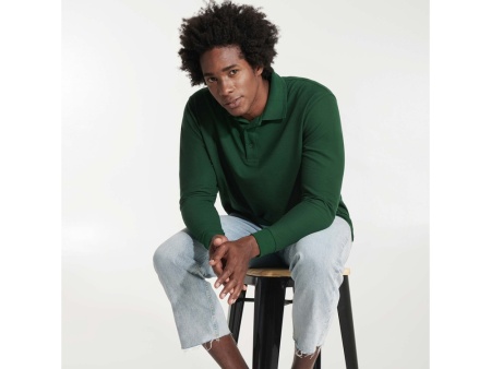 Рубашка поло Carpe мужская с длинным рукавом