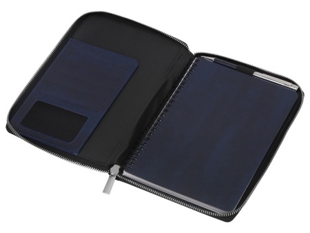 Бизнес-блокнот на молнии А5 Fabrizio с RFID защитой