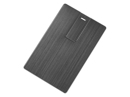 USB-флешка на 16 Гб Card Metal в виде металлической карты USB-флешка на 16 Гб Card Metal в виде металлической карты