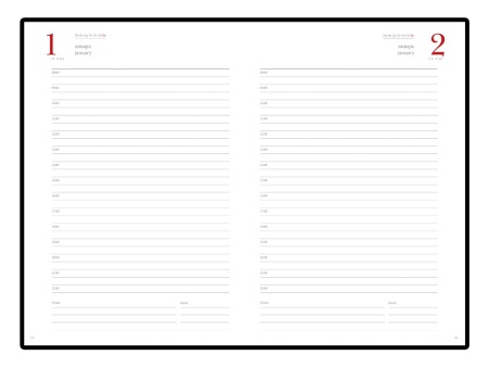 Ежедневник полудатированный А5 Boss