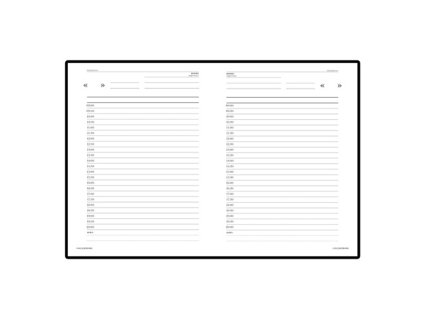 Ежедневник недатированный А6 Бумвинил