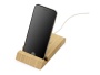 Беспроводное зарядное устройство из бамбука Jetty, 10 Вт