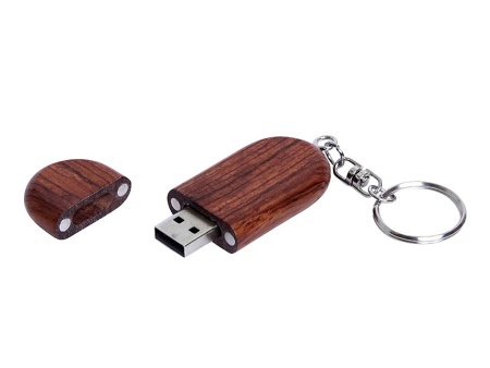 USB 2.0- флешка на 8 Гб овальной формы и колпачком с магнитом USB 2.0- флешка на 8 Гб овальной формы и колпачком с магнитом