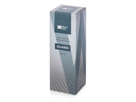 Вакуумная термокружка c кнопкой Guard, soft-touch, 400 мл Вакуумная термокружка c кнопкой Guard, soft-touch, 400 мл