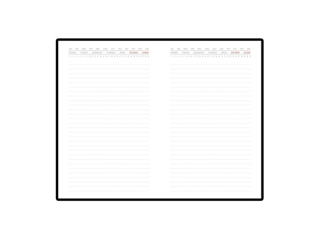 Ежедневник недатированный с индексами А5 Bergamo