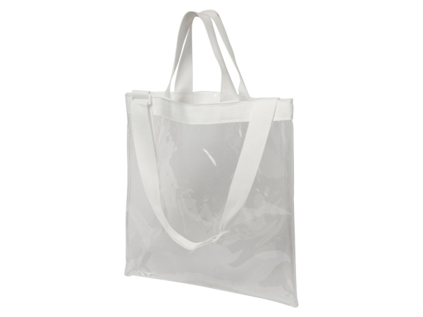 Сумка Frank из прозрачного пластика с регулирующейся лямкой, прозрачный Сумка Frank из прозрачного пластика с регулирующейся лямкой, прозрачный