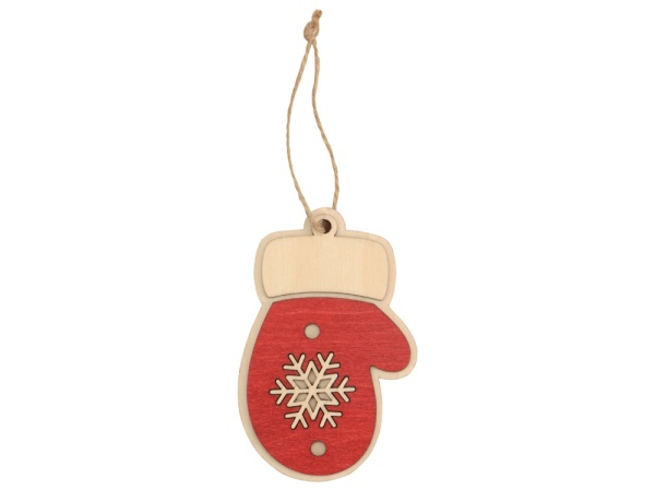 Подвеска Новогодняя варежка Подвеска Новогодняя варежка